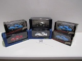 (6) Various Brands 1:43 Scale Models in Boxes: (3) Panhard, Sunbeam Alpine,