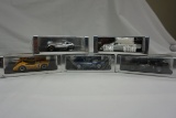 (5) Spark 1:43 Scale Models in Boxes: Cheetah, McClaren, Schuppan, Lola, Sh