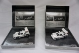 (2) MiniChamps 1:43 Scale Models in Boxes: 1967 Chaparral 2F.