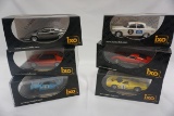 (6) iXO Models 1:43 Scale Models in Boxes: Peugeot 404 #5 Winner East Afric