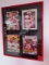 (4) Sports Illustrated Magazines in Frame from 1994 & 1995 National Championship Year.