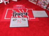 (4) Husker Floor Rugs (All 1 $).