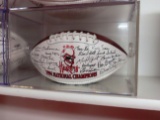 1994 National Champions Signed Football with Acrylic Case.