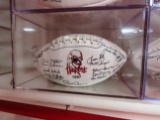 1997 Nebraska Signed Football with Acrylic Case.