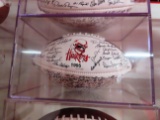 1995 Nebraska Signed Football with Acrylic Case.