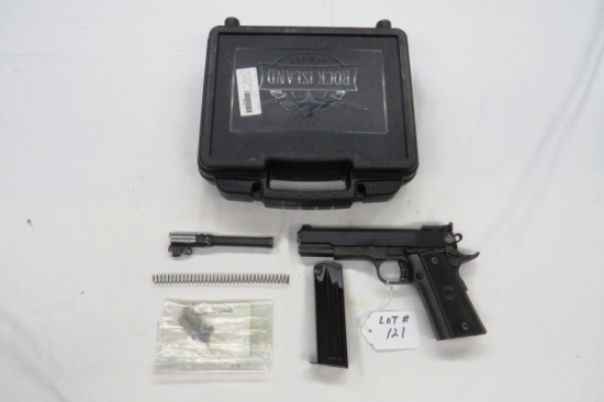 Rock Island Model M1911 Semi-Auto Pistol, SN# TCM021630, 9mm Caliber, 5" Barrel, Rock Island Case, M