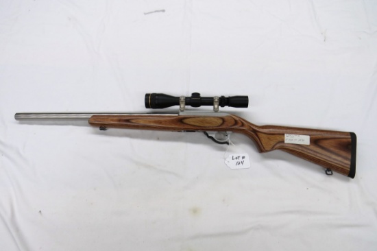 Ruger Model 10/22 Target Carbine Rifle, SN# 248-55619, .22 Long Rifle, Stainless Steel Barrel, Lamin