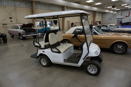 Zone Electric Golf Cart, Canopy, Rear 2-Person Seat, Needs New Batteries (4 are good).