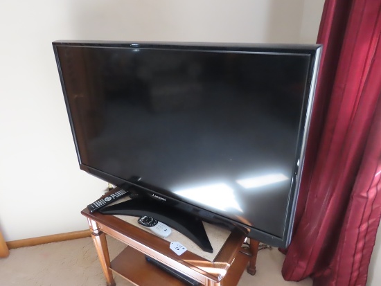 Mitsubishi 52" Flat Screen TV with Remote.