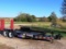 2006 Towmaster Model T-10P Tandem Axle All Steel Flatbed Equipment Tag Trailer, VIN# 4KNUT16237L1603