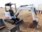 2000 Melroe I-R Bobcat Model 325 Hydraulic Mini Excavator, SN #514017248, Kubota 4-Cylinder Diesel E