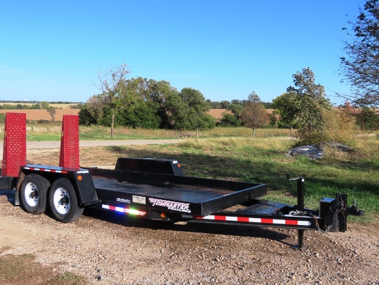 2006 Towmaster Model T-10P Tandem Axle All Steel Flatbed Equipment Tag Trailer, VIN# 4KNUT16237L1603