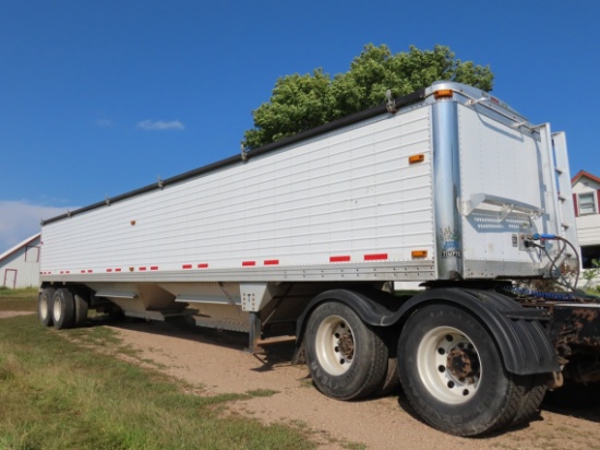 2010 Timpte "Super Hopper" Tandem Axle 42' All Aluminum Grain Trailer, VIN# 1TDH42226AB122501, 65,00