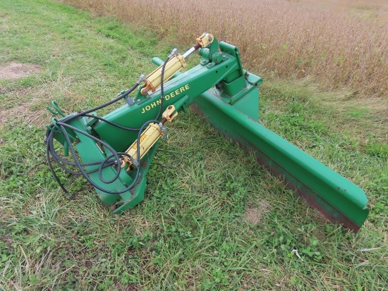 John Deere Model 115 3-Point Blade, SN #W00115X206785, Hydraulic Angle, 9’ Width (Excellent Conditio
