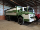 1975 Ford C-600 Cabover 1-Axle Grain Truck, VIN # C61EVZ09784, 391 V-8 Engine, 4 & 2 Transmission, H