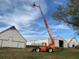 Sky Trak Model 10054 Rough Terrain Forklift, SN #6695, Cummins 239 3.9 Liter Turbo Diesel Engine, Hy