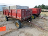 Central 6’ x 12’ Barge Hoist Wagon with Hoist & John Deere 953 Gear.