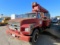 1989 Ford Model F-800 Single Axle Digger Derrick Truck