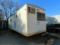 8'x24' Single Axle Portable Jobsite Office Trailer, Heat & Air Conditioning, Shelf Units, Built-In D