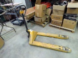 Multiton 5,500lb. Hydraulic Pallet Jack.