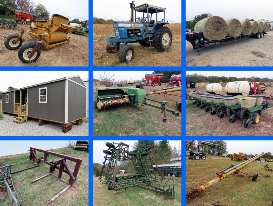 Large Hay Equipment Estate Auction