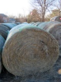 (10) 2019 Grass Hay Round Bales (Approx. 2,000 lbs. per Bale).