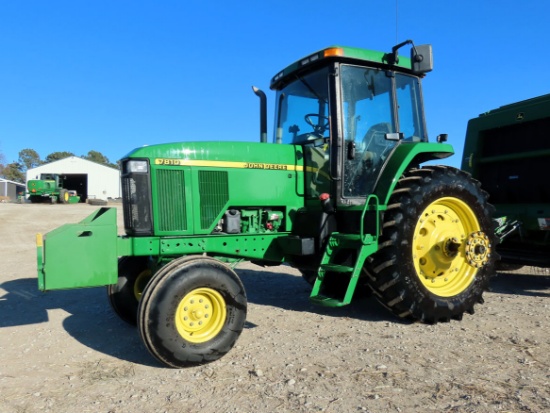 2000  John Deere Model 7810 Diesel Tractor, SN #RW7810H039432, John Deere Diesel Engine, Quad Range 