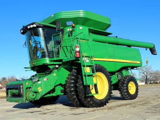 2011 John Deere Model 9670 STS Bullet Rotor Combine, SN #1H09670SHA0736413, John Deere Turbo Diesel 