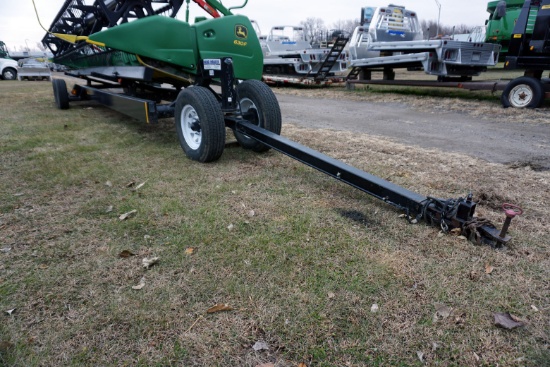 2011 Duo-Lift Tandem Axle Head Carrier Trailer, Dual Front Dolly Wheels, Rear Tandem Axle, Can Carry