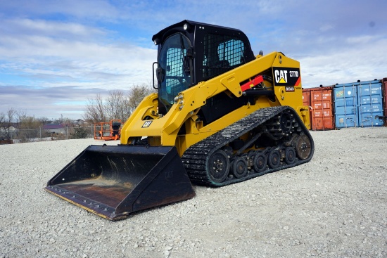 2014 Caterpillar Model 277D Track Type Skid Steer Loader, SN# CAT0277DLFMT00271, Caterpillar C3.3B D