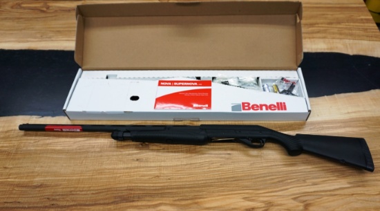 Benelli Nova 12-Gauge Pump Action Shotgun, SN# 2864541U17, 28" Barrel, Synthetic Stock, Original Box