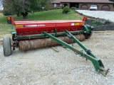 Brillion Model SS-10 Pull-Type Packer Seeder, SN# 196760, 10' Width, Hydraulic Lift 2-Wheel Carrier,