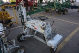Minnich Model A-20 Dowel Drill on 3-Wheel Cart, SN# 104-3556-20.