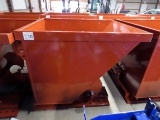 New/Unused Standard Duty 2 Cubic Yard Self Dumping Hopper (4,000lb. Capacity).