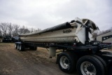 2008 Smith Co Model 53-49-36 Triple Axle Side Dump Trailer, VIN# 1S9SS49338L476073, 86,268lb. GVW, 3