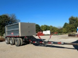 2011 Cornhusker Model 800R Triple Axle Aluminum Pup Trailer, VIN #IT91C1933B0007701, 57,000 lb. GVW,