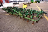 John Deere Model 1100 3-Point Field Cultivator, 18’ Width, Hydraulic Wing Fold, 3-Bar Harrow.