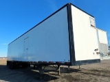 1984 Stoughton Model ASVW-485T-S-C, Tandem Axle Aluminum Van Trailer, VIN#1DW1A4826ES456119,