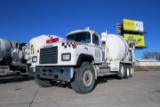 2000 Mack Model RD690 Triple Axle Concrete Mixer Truck, Mack EM7-300 Turbo Engine Maxi Torque