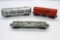 (3) Lionel Train Cars, 'O' Scale - Lionel Lines Summit Passenger Car #2436,