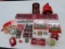 Large Lot of Husker Memorabilia - Metal Mancave Sign, Clock, (2) Coffee Mug