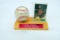 Bob Gibson Autographed Baseball & Bob Gibson Topps Card #211.