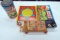 Large Lot of Children's Games & Toys Including an American Logs Tin, a Chin