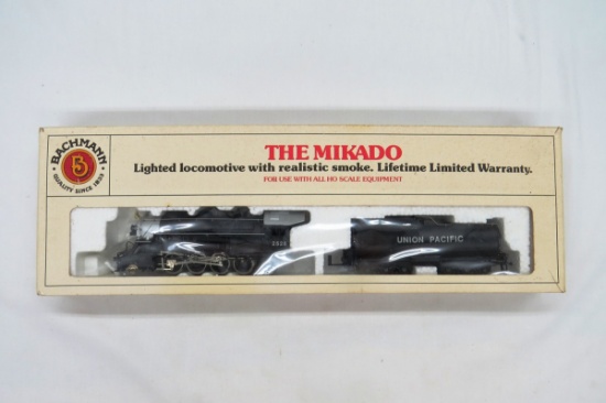 Bachman "The Mikado" Union Pacific Lighted Locomotive with Realistic Smoke,