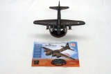 Bradford Exchange Cold Cast Bronze Sculpture, Memphis Belle B-17 Bomber, 1