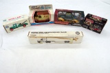 (5) Ertl Die-Cast Metal Replica Model Cars & Trucks (All in Original Boxes)