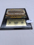 NFL Licensed Plaque of Super Bowl 31 Champions - Green Bay Packers, Limited