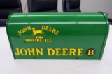 John Deere Mailbox with Tractor that goes on Top.