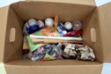 Large Lot of Baseball Memorabilia Including Baseballs, Miniature Bats, Omah