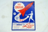 1962 Omaha Dodgers Official Scorebook.